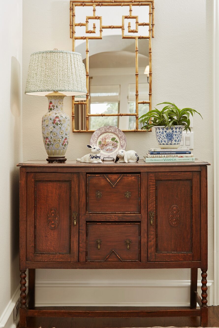 foyer-table_bamboo-mirror